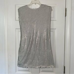 TCEC Sequin shoulder pad Dress